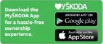 MySkoda App Banner